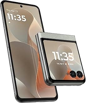 Razr 2025 | Unlocked | Made for US 8/256GB | 50MP Camera | Pantone Lightest Sky