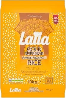 Laila Longer Basmati Rice, 10Kg