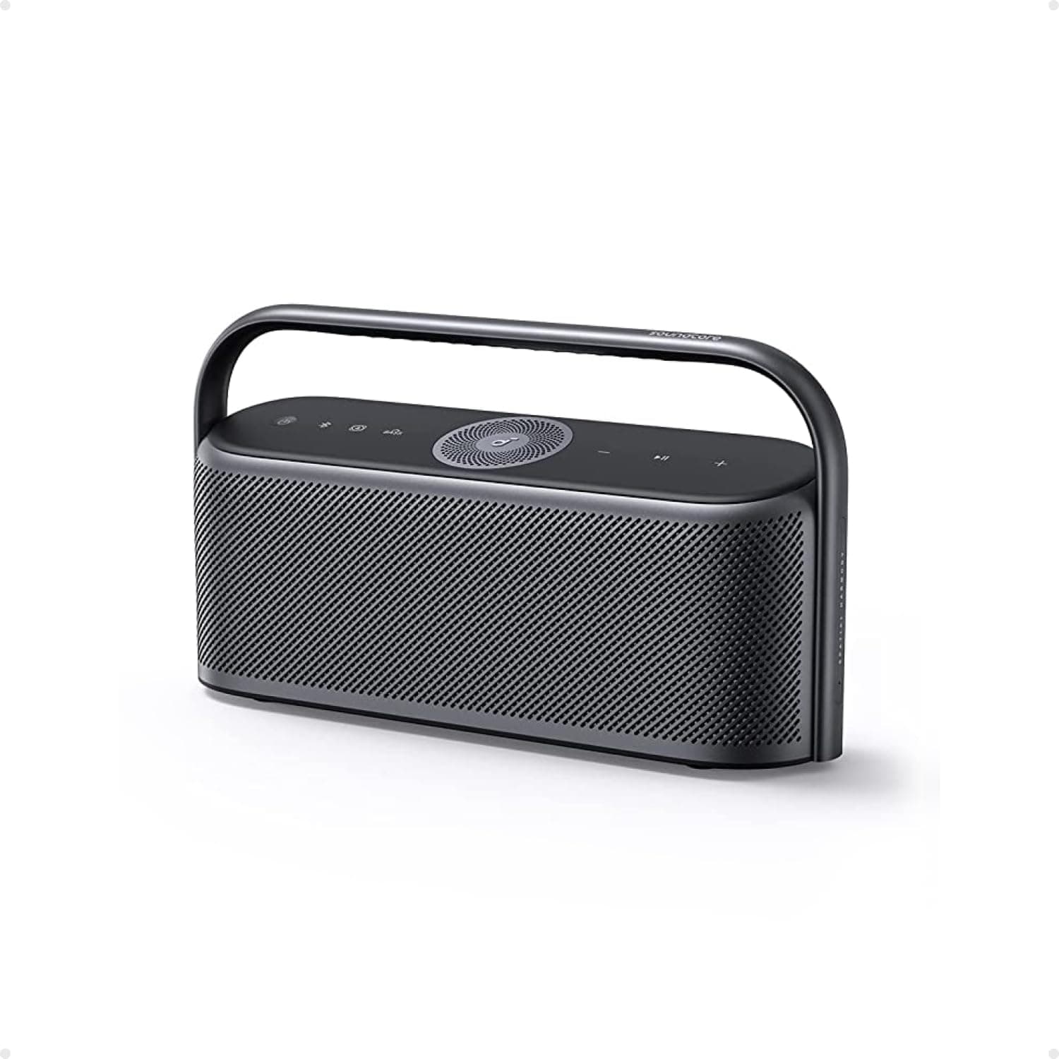 Motion X600 Portable Bluetooth Speaker, Hi-Res Spatial Audio with Wireless 50W Sound, IPX7 Waterproof, Pro EQ, AUX-in, Portable Speaker for Home, Office, Backyard and Bathroom Use