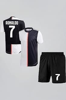 RJM Messi 10 Football Jersey Tshirt 2024 with Printed Shorts for (Men,Kids & Boys)(12-13Years,Multicolor-7)