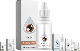 Innovative Eye Drops:Vision Products Dry Eye Relief Products Advanced Formula to Lighten & Change Your Eye Color, Relieves eye strain, 6 Fashionable Shades Including (Brown)