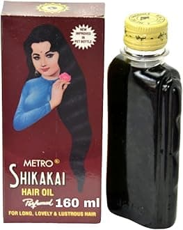 Shikkai Oil For Silky, Long. Natural And Beautiful Hair, 160 ml