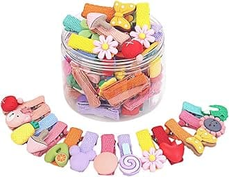 Shining Diva Fashion 26 Pcs Colorful Hair Accessories Hair Clips for Girls Kids Baby Girl Toddlers Women Hairband Hair Band Ties (14838hb)