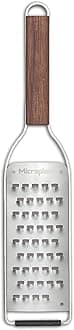 Master Series Wood Handle Stainless Steel Frame Extra Coarse Blade Cheese Grater