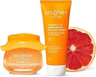 Vitamin C Daily Glow Boosting Skincare Combo (Vitamin C Moisturizer 60ml & Vitamin C Face Wash) | For Glowing Skin | For All Skin Types | For Women & Men