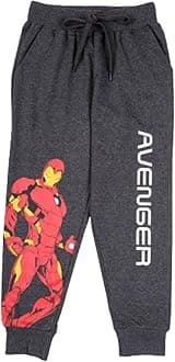 Nap ChiefKids Cotton Marvel Superhero Joggers for Boys & Girls, Track Pant Trousers for Kids Casual Wear