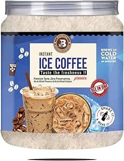 Pure Instant Ice Coffee Premix | Perfect Blend Of Quality Coffee Beans Instant Coffee (250 g, Pure Flavoured)