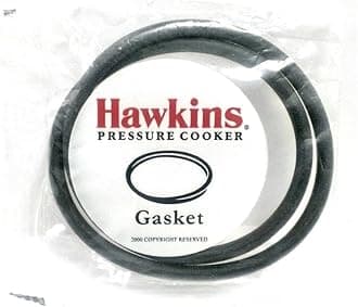Gasket For 1.5 Litre Hawkins Pressure Cookers|2 Litre Hawkins Stainless Steel Contura Pressure Cookers|2 Litre Hawkins Contura Black Xt Pressure Cookers,Multicolor,Standard(A00-09),1.5 Liter