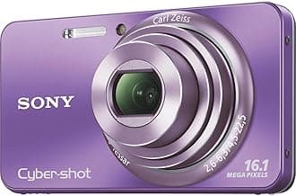 Sony Cyber-Shot DSC-W570 16.1 MP Digital Still Camera with Carl Zeiss Vario-Tessar 5x Wide-Angle Optical Zoom Lens and 2.7-inch LCD (Violet)