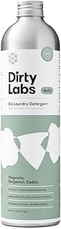 Dirty Labs | Signature Scent Bio-Liquid Laundry Detergent 80 Loads (21.6 fl oz) Hyper-Concentrated High Efficiency & Standard Machine Washing Nontoxic, Biodegradable Stain Odor Removal