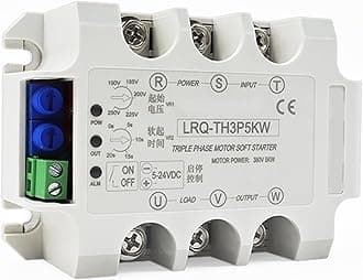 Three/Single Phase Motor Soft Starter Slow Start Module Solid State Relay Decompression and Step-Down Controller(3 Phase 15KW Module)
