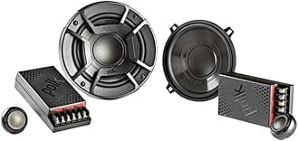 Polk Audio DB5252 DB+ Series Component Speaker System for Car & Marine - 5-1/4" 2-Way Speaker, 4-Ohm Impedance, 50-23kHz Frequency Response, Polypropylene Woofer Cone, Separate Silk Dome Tweeter