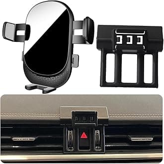 Car Phone Holder for Jaguar F-PACE/XF Auto Accessories [Only for 2021-2025 F PACE/XF] [Auto Lock Hands Free Cell Phone Mount Car fits for iPhone & All Smartphones]