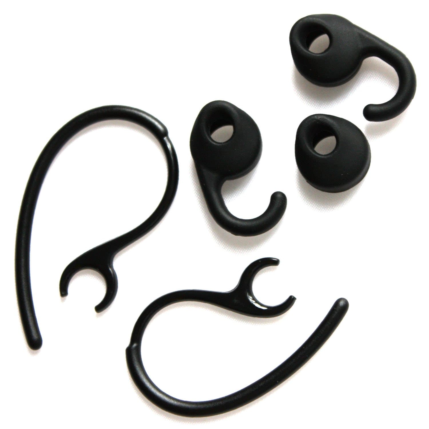 New 3pcs Gel Ear Bud Earbuds tip + 2pcs Ear Hook Loop earhooks Replacement for Jabra EASYCALL EASYGO Clear USA Cell Phones Parts