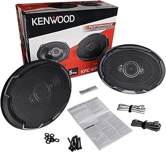 KFC-6996PS 6x9 5 Way Car Speakers 650W Maximum Power Handling