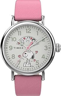 Timex Women's Analogue Quartz Watch with Leather Strap TW2W88900