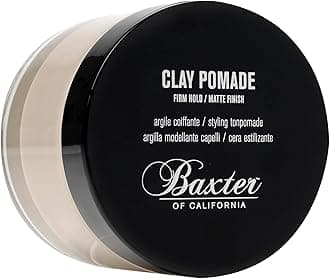Clay Pomade - Natural Hair Firm Hold - Matte Finish - Styling Clay - All Day Style Protection - 2oz