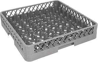 NISBETS Vogue Plate Dishwasher Rack 500X500mm Kitchen Holder Storage Commercial