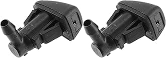 ACROPIX Front Car Windshield Washer Nozzle Wiper Spray Jet Fit for Chevrolet Cruze - Pack of 2 Black