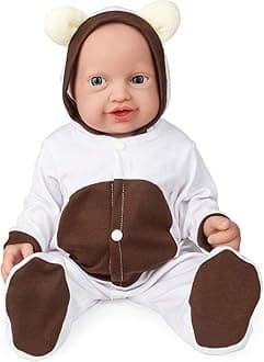 Silicone Baby Dolls, Full-Body, Life-Like, Non-Vinyl, Soft, Newborn, Cute, Gift for Kids, 58 cm