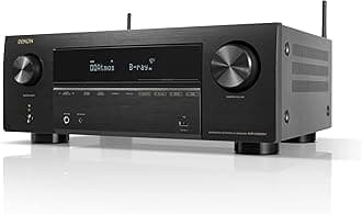 Denon AVR-X2800H 7.2 Ch Receiver (2022 Model) - 8K UHD Home Theater AVR (95W X 7), Wireless Streaming via Built-in HEOS, Bluetooth & Wi-Fi, Dolby Atmos, DTS Neural:X & DTS:X Surround Sound