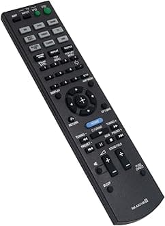 RM-AAU168 RMAAU168 Replacement Remote Control for Sony 5.2 7.2 Channel 4K Multi-Channel AV Receiver STR-DH740 STR-DH540 STRDH740 STRDH540