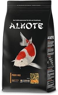 ALKOTE professional mix, higher-energy main food for koi, spring-summer-autumn, floating pellets, 6mm, 3 kg