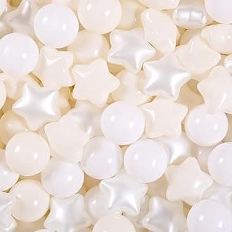 Toddler Star Balls for Pool Birthday Party Girls Boys with Storage Bag 5.5cm