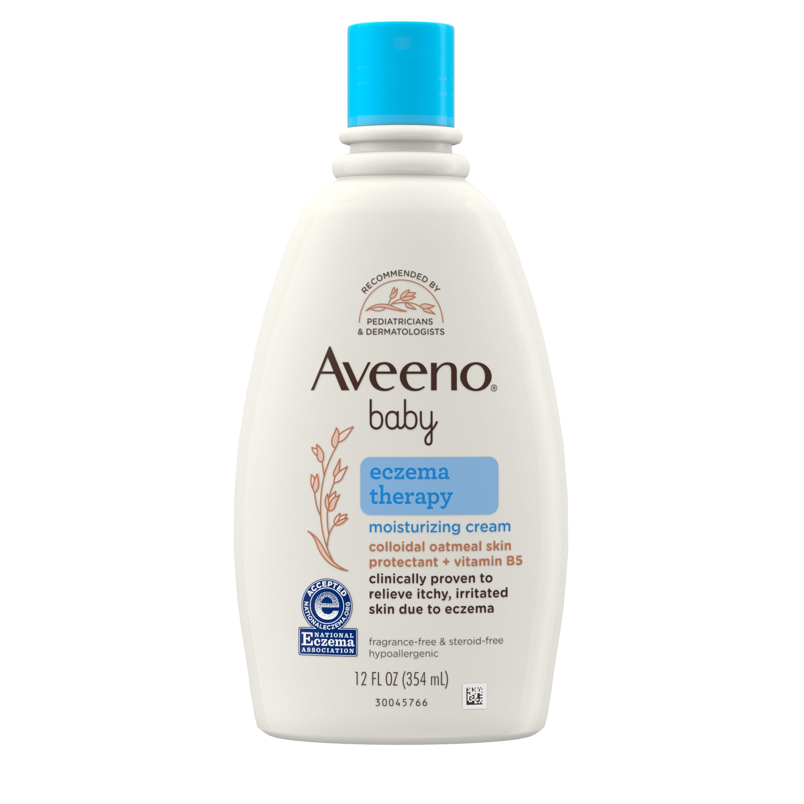 AVEENO BABY Eczema Therapy Moisturizing Cream, 12 Fl. Oz