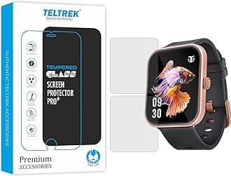 Screen Protector Compatible With Titan Talk S Smartwatch, Full Hydrogel TPU Screen Guard not a Tempered Glass (Pack of 2)