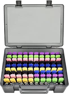 FULLCASE Flash Drive Case USB Memory Stick SD Card Storage Organizer- Holds 104pcs Thumb Drive Electronic Accessories Holder for Sandisk/for Samsung/for Inland/for PNY/for Netac (Gray)