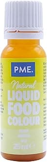 PME 100% Natural Food Colouring - Lemon Yellow 25 g
