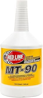 Red Line (50304) MT-90 75W-90 GL-4 Manual Transmission and Transaxle Lubricant (MTL) - 1 Quart.