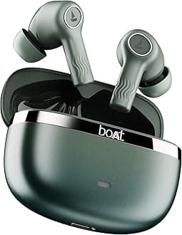 boAt Nirvana Ion ANC Pro, Hi-Res Audio LDAC,ANC(~32dB), 120Hrs Battery, App Support, Fast Charge, v5.3 Bluetooth TWS in Ear Earbuds Wireless Earphones with mic (Northern Lights)