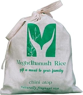 Premium Bengali Gobindobhog Rice by Meghdhanush 900 grams | Govind bhog Kheer Rice | Rich Aroma