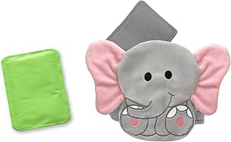 bebon Baby Colic, Gas and Upset Stomach Relief – Belly Hugger – A Soothing Warmth Combined with Gentle Compression (Elephant)