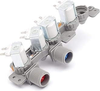 AJU75152602 Washer Inlet Valve Assembly Replacement for LG Washing Machine WT7405CW WT7305CV WT7305CW WT7150CW WT7300CW WT7900HBA WT7800CW WT7300CV WT7100CW Replace 5221EA1008S PD00060681