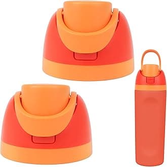 Replacement Lid for Owala Freesip, 2 PCS One Button Water Bottle Top Cap Compatible with OwalaFreesip 16oz 24oz 32oz 40oz, BPA-Free, No Water Leakage Replacement Accessories for Owala,Red
