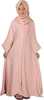 Muslim Abaya For Girls Islamic Prayer Abayas Dress with Hijab Ramadan Cardigan Kaftan Robe Dresses Dubai Outfits