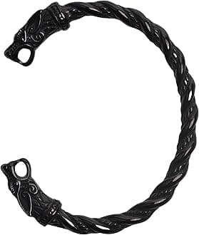 Stainless Steel Viking Bracelet Men's Cuff Bracelet For Men Talisman Jewelry