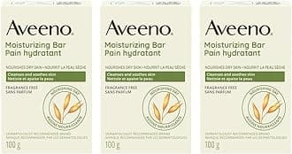 Bar Dry Size 3.5 Ounce Aveeno Moisturizing Bar For Dry Skin (Pack of 3)