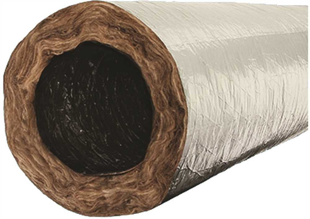 685 6" R 8 Insulation Value 25' Flex Duct