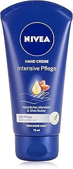 Intensive Care Hand Cream (75 ml), Rich Skin Cream with Almond Oil for Intensive Moisture, Hand Care with Unique Nivea Fragrance