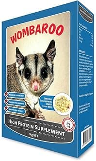 Wombaroo High Protein Supplement for Sugar Gliders and Flying Squirrels, Instant HPW - 2.2 Pounds (1 Kilogram)