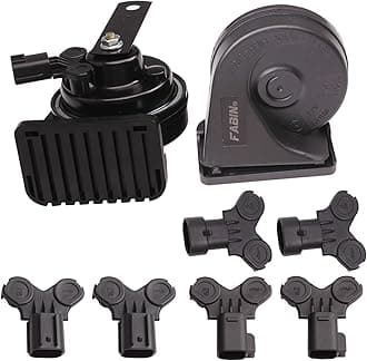 Car Horn Compatible with Chevrolet, Special Horns for Chevy/Buick/GM, 12V Waterproof Snail Horn 125db High/Low Tone