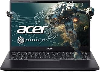 Aspire 3D 15 SpatialLabs Edition Gaming Laptop Intel Core i7-13620H Processor (16GB/1TB/NVIDIA RTX4050/Win11Home) A3D15-71GM, 39.6 cm(15.6") UHD 3840 x 2160 IPS Display, Obsidian Black, 2.32KG