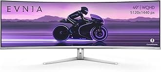 PHILIPS Evnia 8000 49M2C8900/27 Computer monitor 124.2 cm (48.9") 5120 x 1440 pixels Dual QHD OLED White