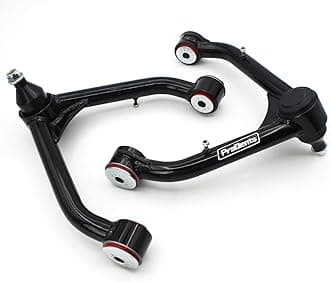 2-4" Lift Front Upper Control Arms for 1999-2006 Chevy Silverado 1500 GMC Sierra 1500, 2000-2006 Suburban 1500 Tahoe Yukon/Yukon XL 1500, PU Bushings UCA Greasable