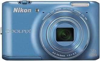 NikonCOOLPIX S6400 16 MP Digital Camera with 12x Optical Zoom and 3-inch LCD (Blue)