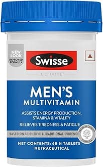 Men's Multivitamin - Manufactured In Australia, Imported Multivitamin From Australia's No.1 Supplement Brand - Boosts Energy, Stamina & Vitality With Ginseng & 35 Other Vital Herbs, Vitamins & Minerals (60 Tabs)